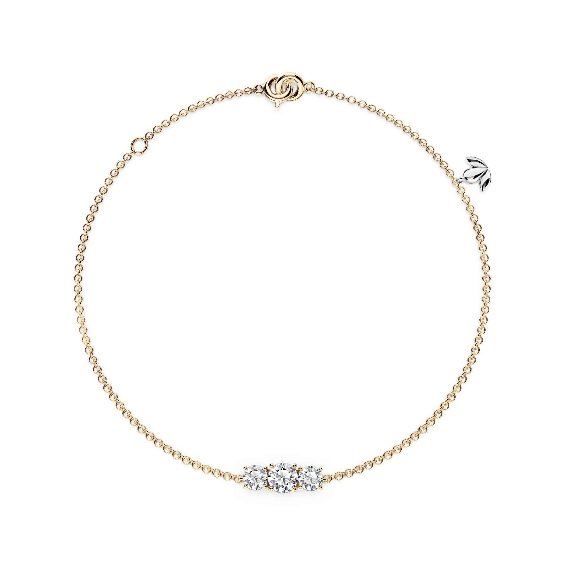 Trilogy Diamond Bracelet