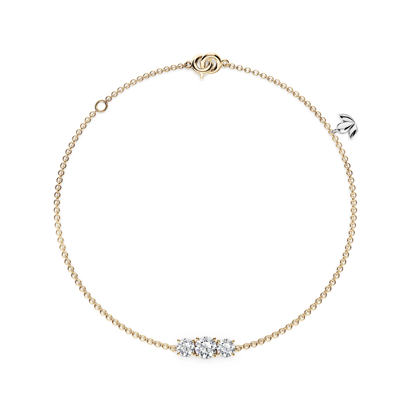 Trilogy Diamond Bracelet