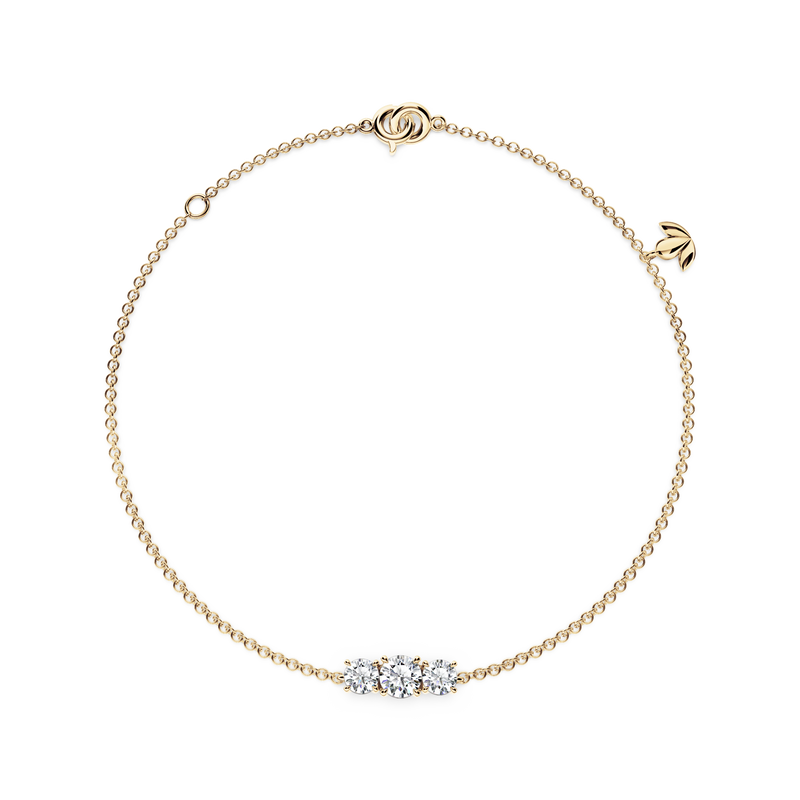 Trilogy Diamond Bracelet