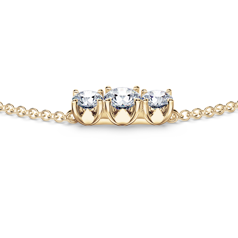 Trilogy Diamond Bracelet