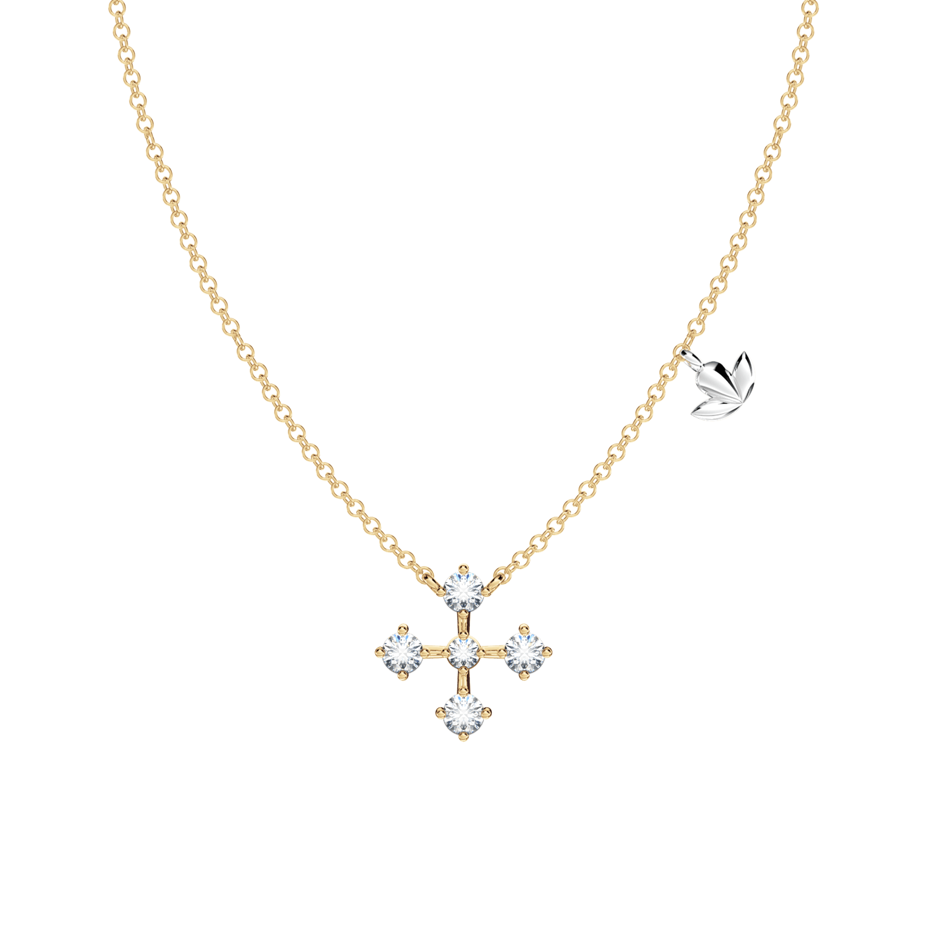 Southern Cross Diamond Necklace - Medium