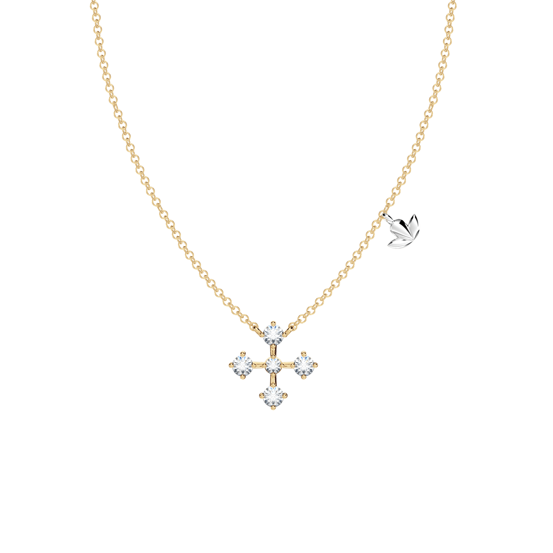 Southern Cross Diamond Necklace - Small