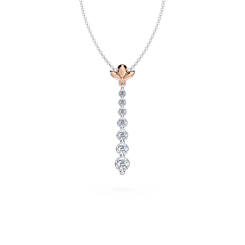 Journey Diamond Drop Necklace - Medium