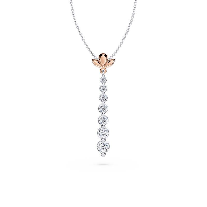 Journey Diamond Drop Necklace - Large