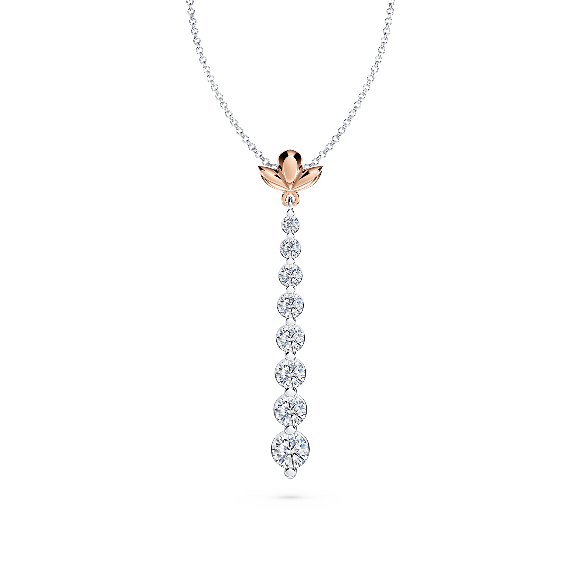 Journey Diamond Drop Necklace - Grand