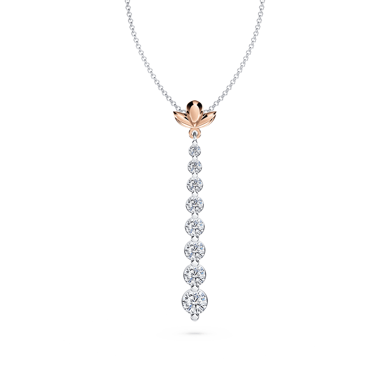 Journey Diamond Drop Necklace - Grand