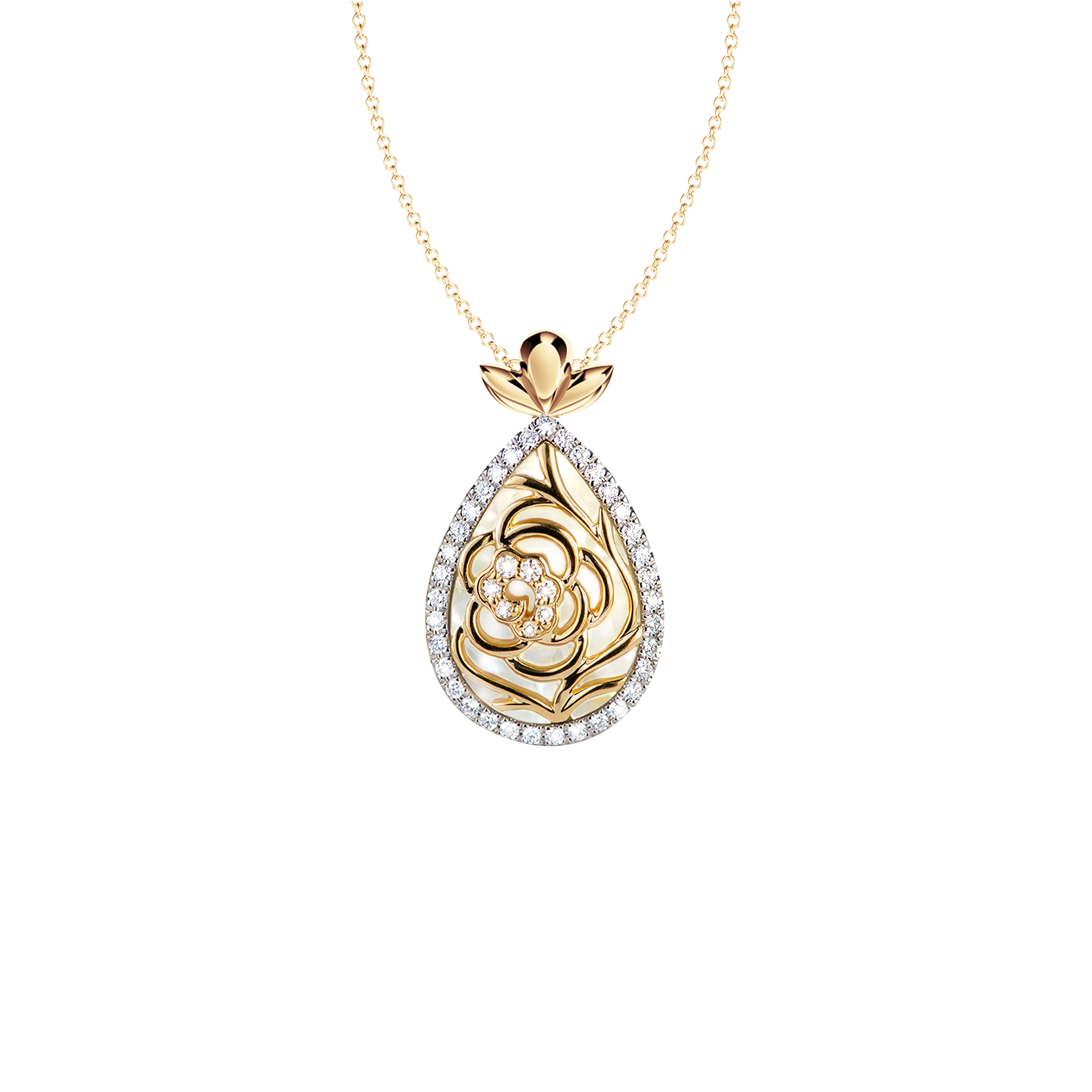 Smell The Roses Necklace