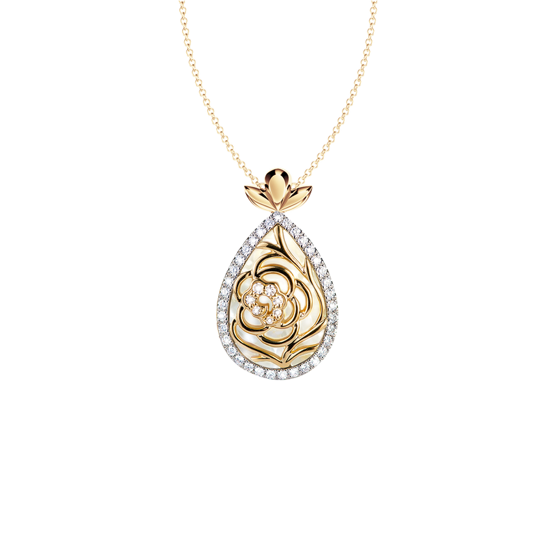 Smell The Roses Necklace