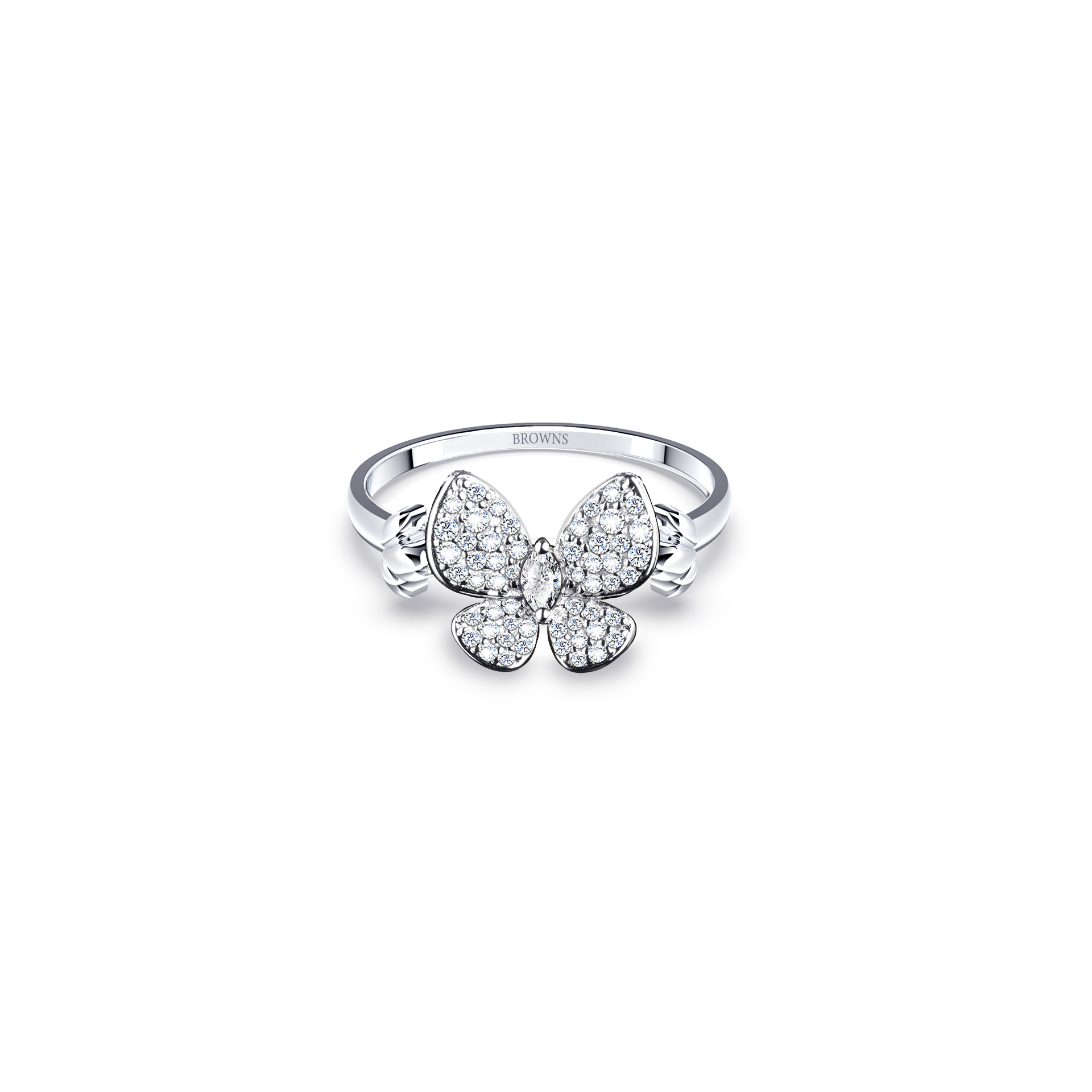 BUTTERFLY DIAMOND RING