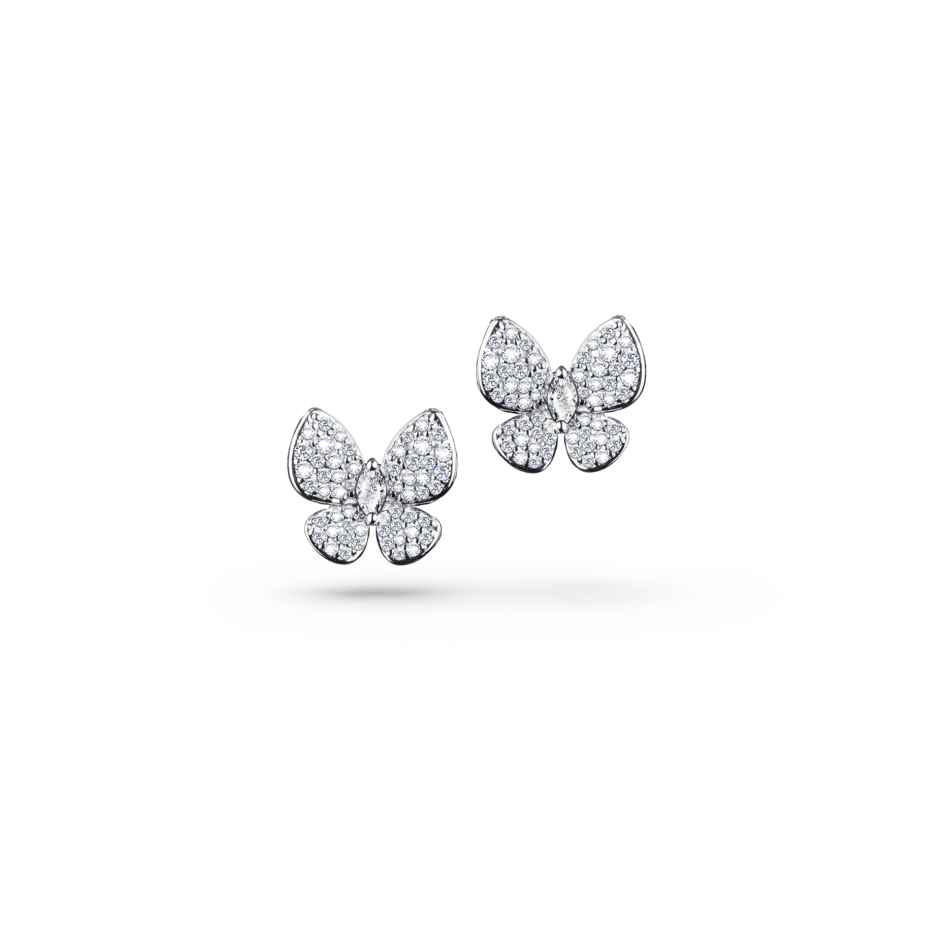 Butterfly Diamond Earrings