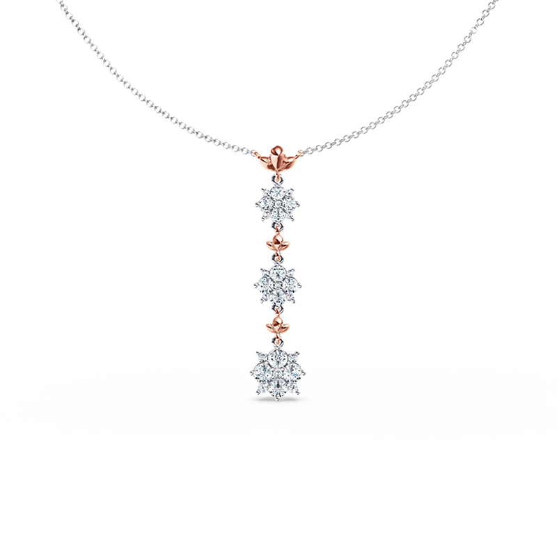 Blossom Diamond Necklace