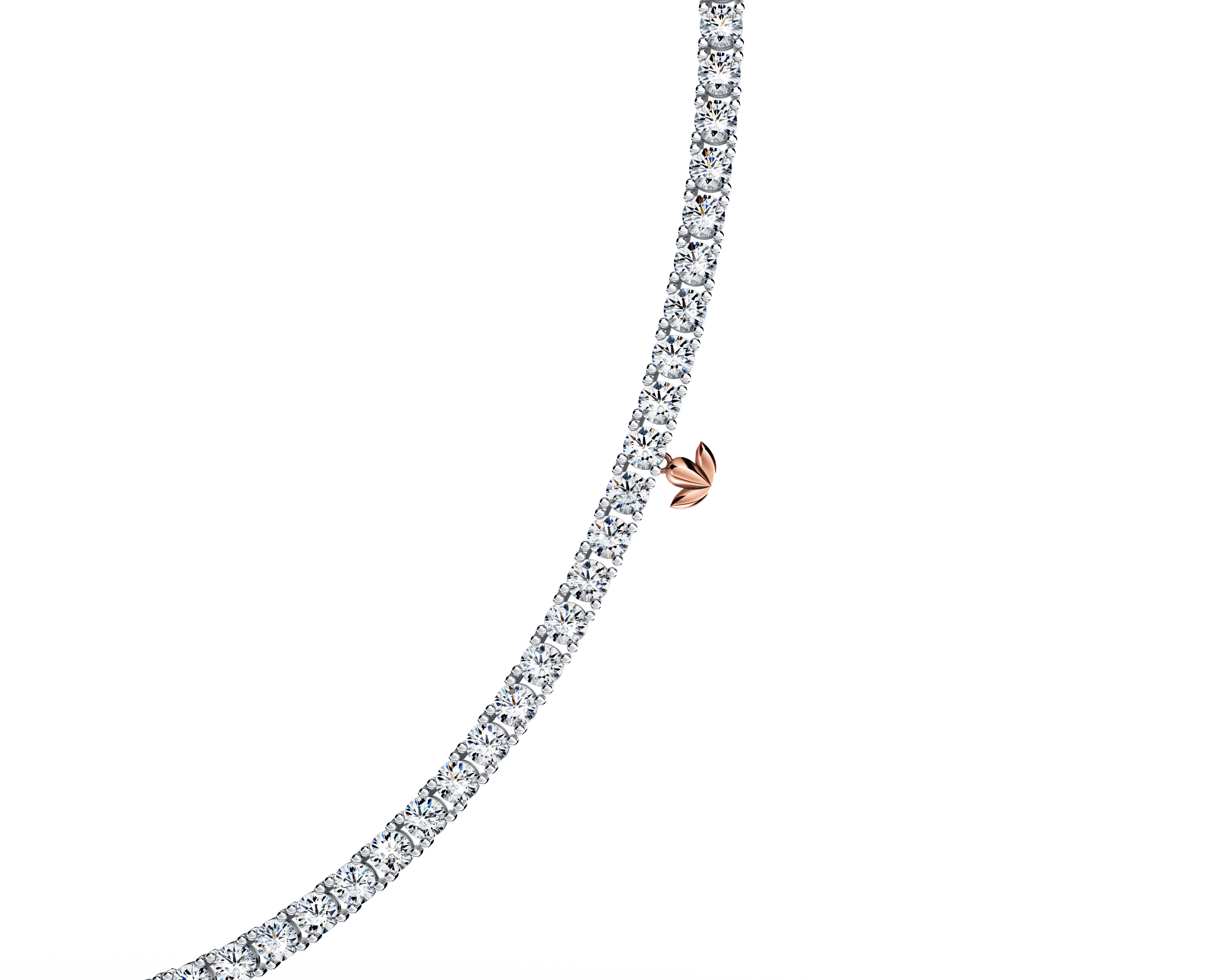 Diamond Tennis Necklace - Grand