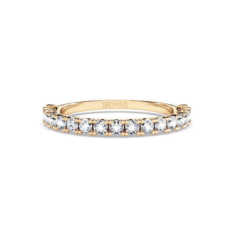 Protea Diamond Whispering Angel Eternity Ring