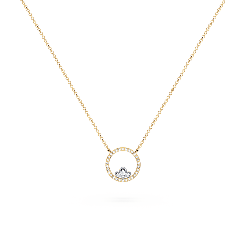 Circle Of Life Diamond Necklace - Small