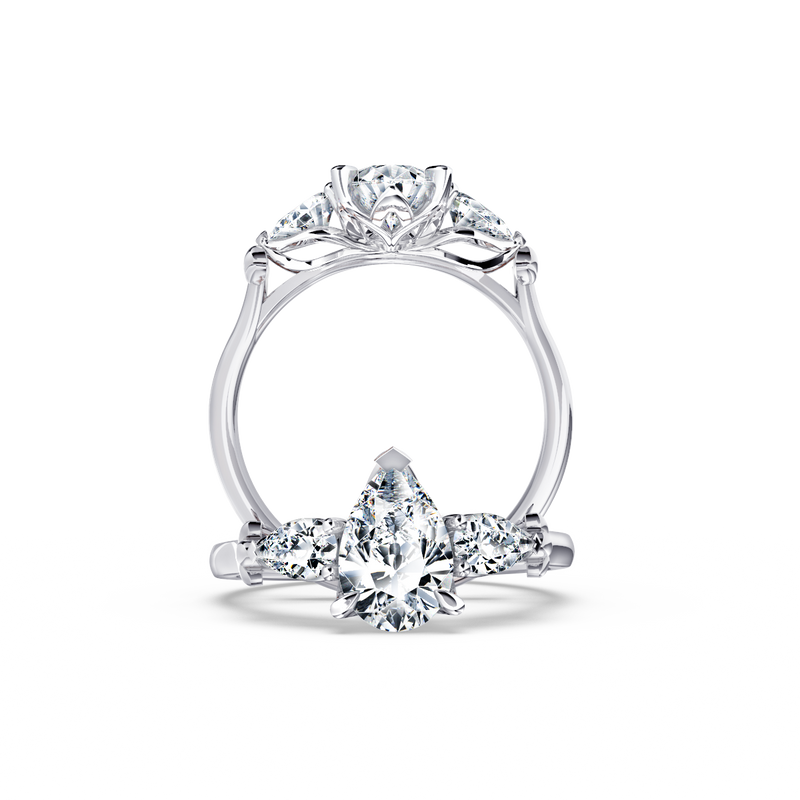 Today and Forever Pear Diamond Ring