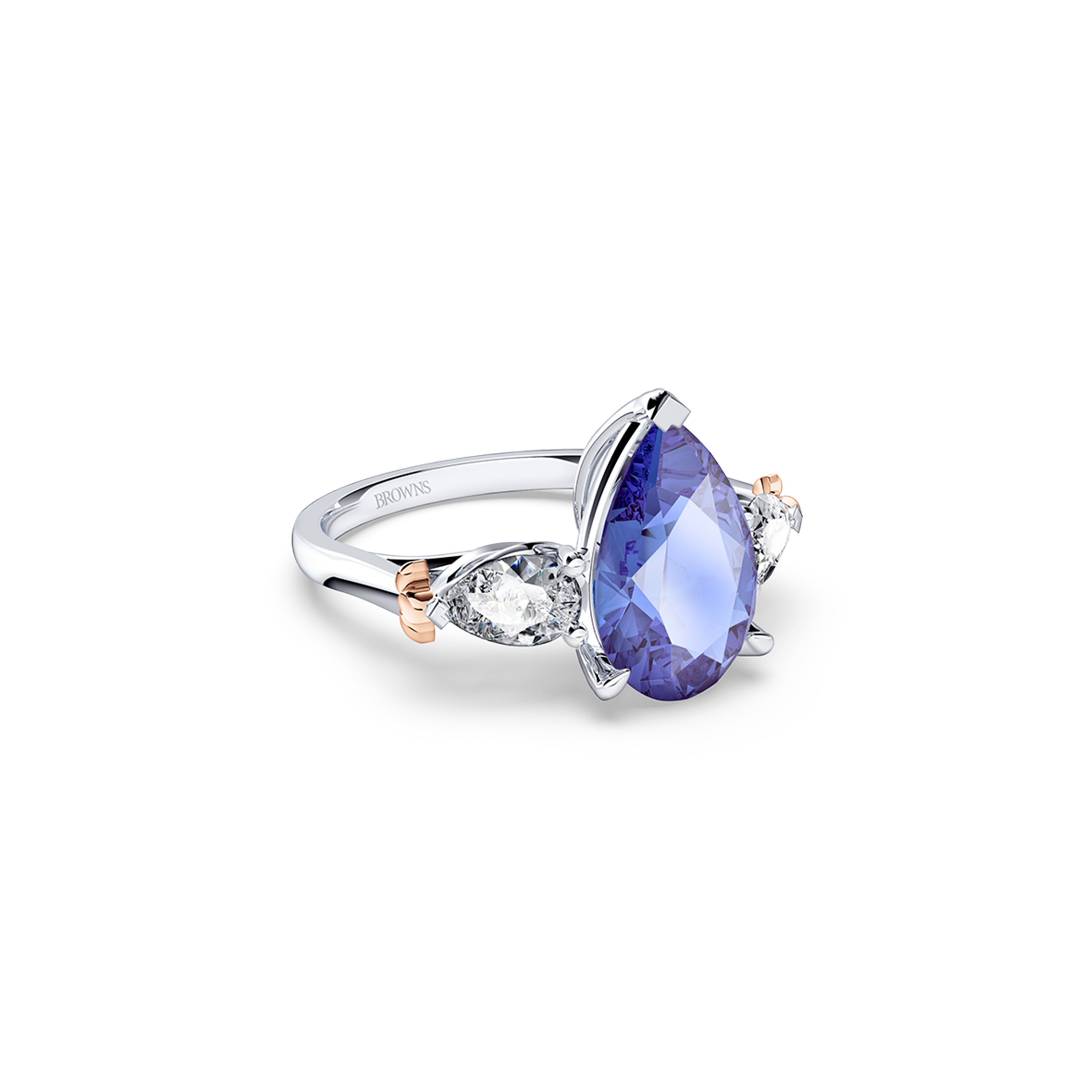 Today and Forever Royal Tanzanite and Diamond Ring