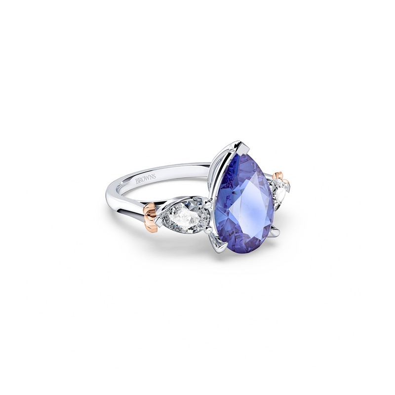 Today and Forever Royal Tanzanite and Diamond Ring