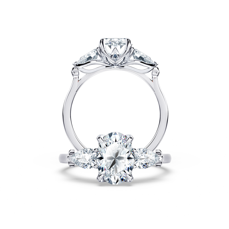 Today and Forever Oval Diamond Ring