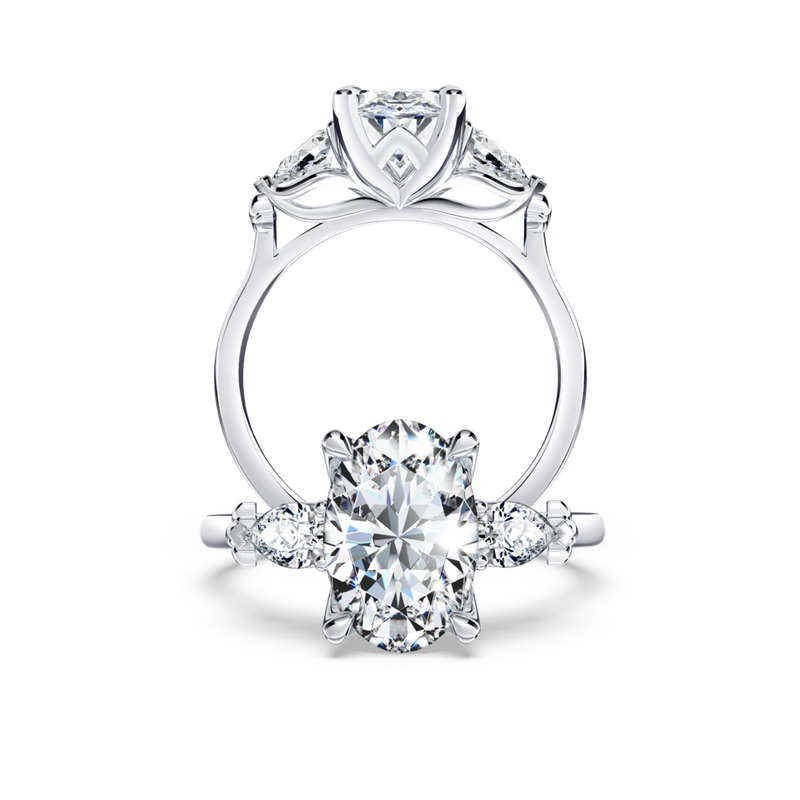 Today and Forever Oval Diamond Ring