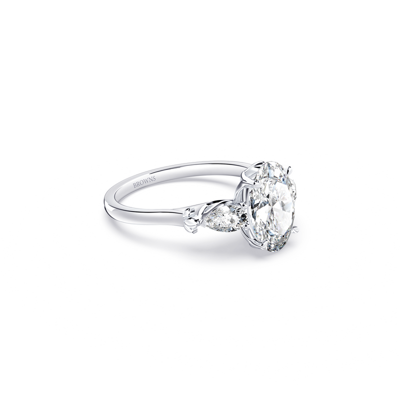 Today and Forever Oval Diamond Ring