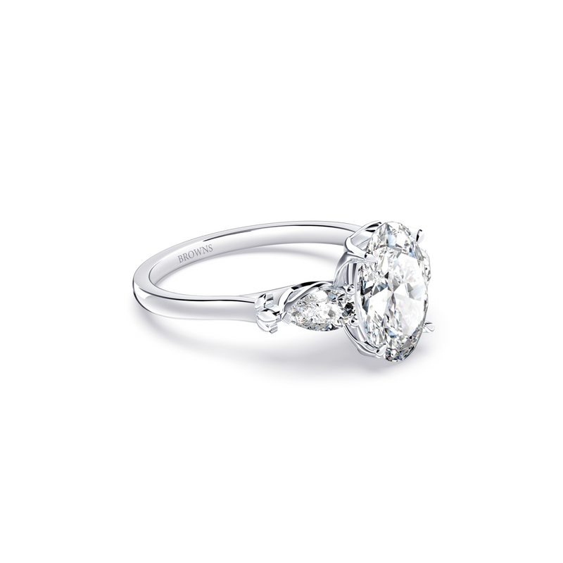 Today and Forever Oval Diamond Ring