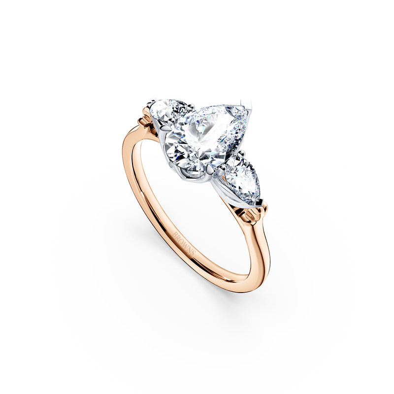 Today and Forever Pear Diamond Ring
