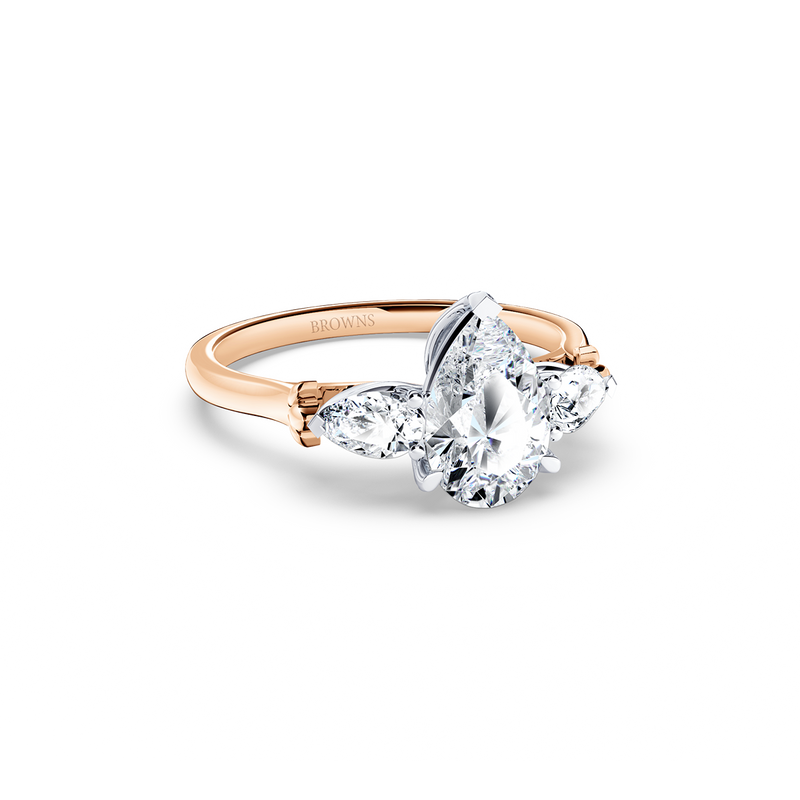 Today and Forever Pear Diamond Ring