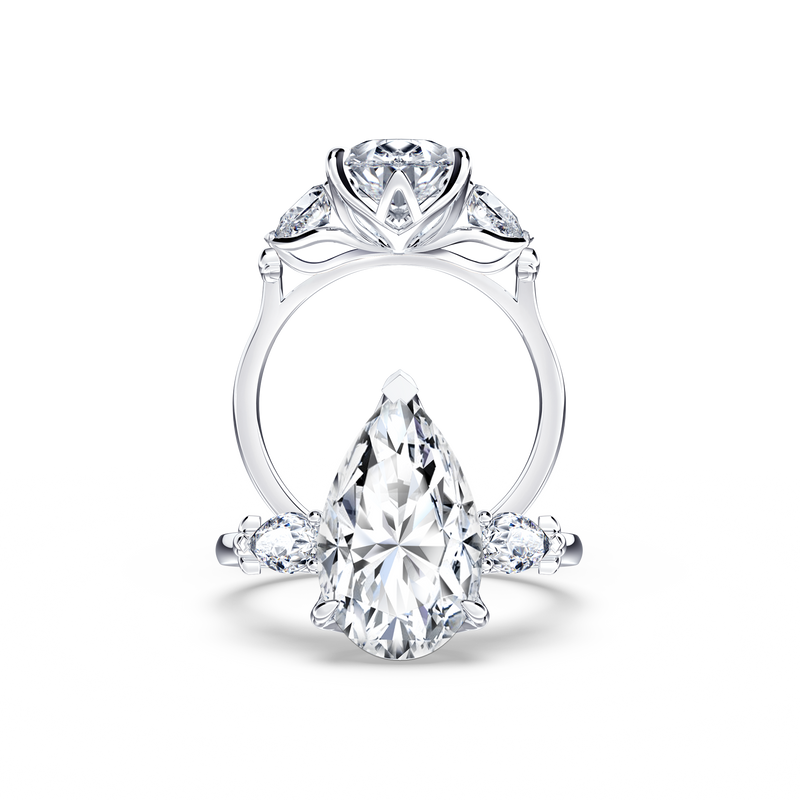 Today and Forever Pear Diamond Ring