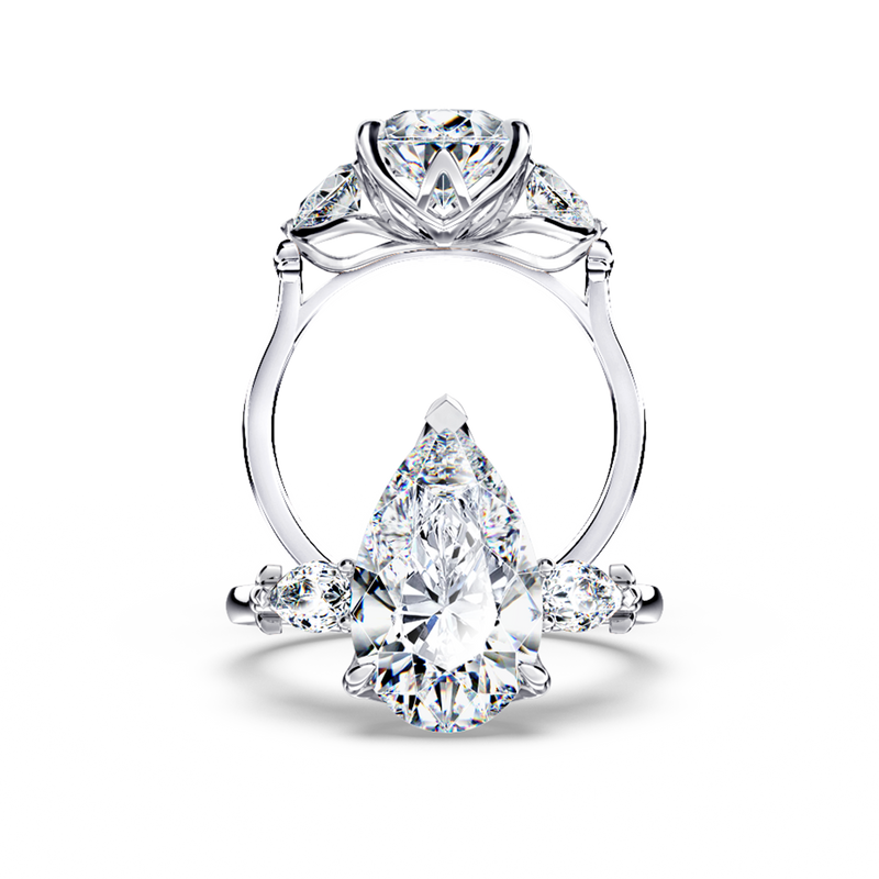 Today and Forever Pear Diamond Ring