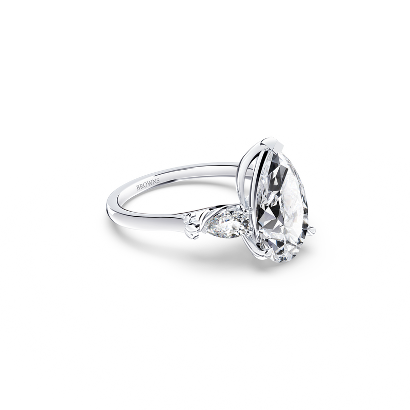 Today and Forever Pear Diamond Ring