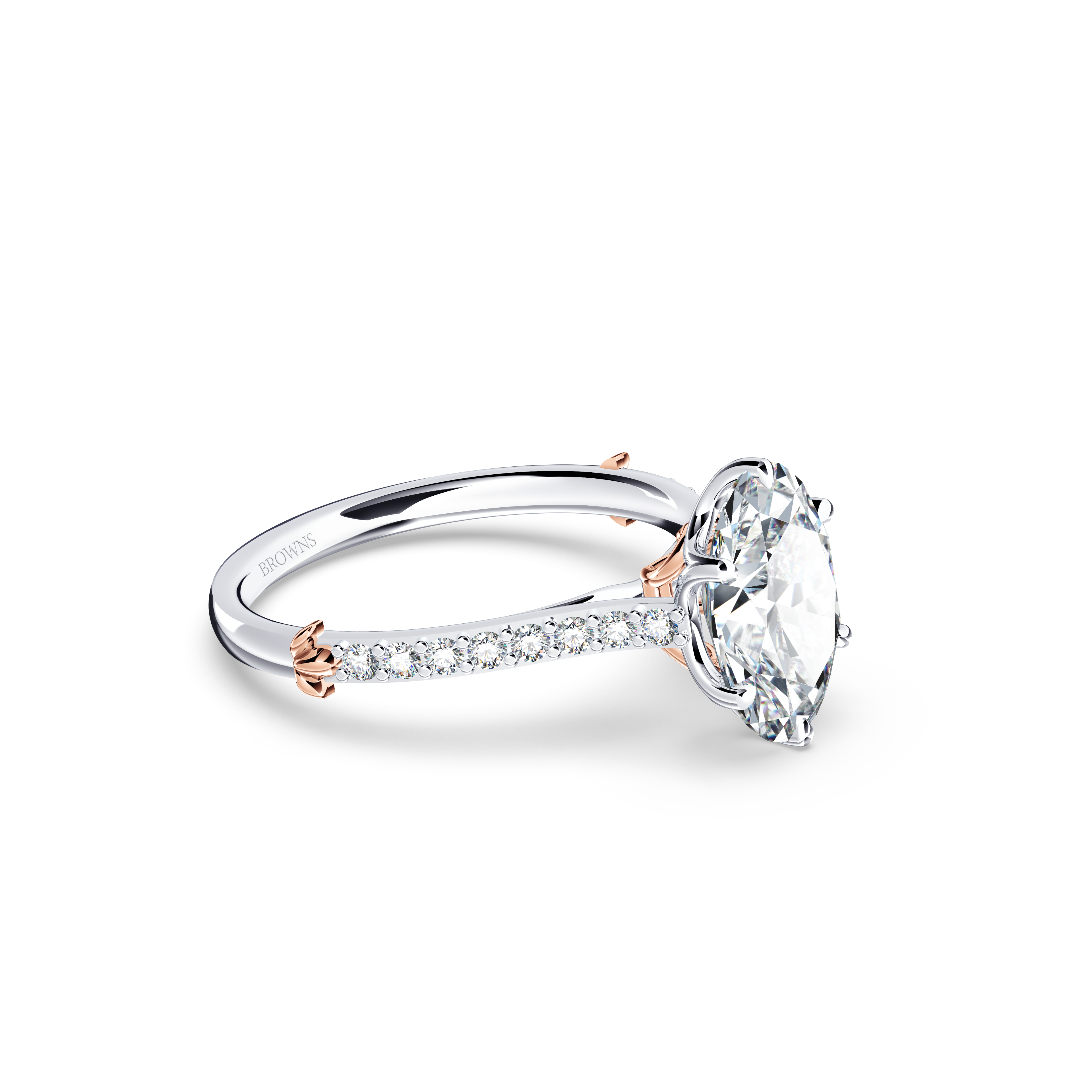 Queen of My Heart Oval Diamond Ring