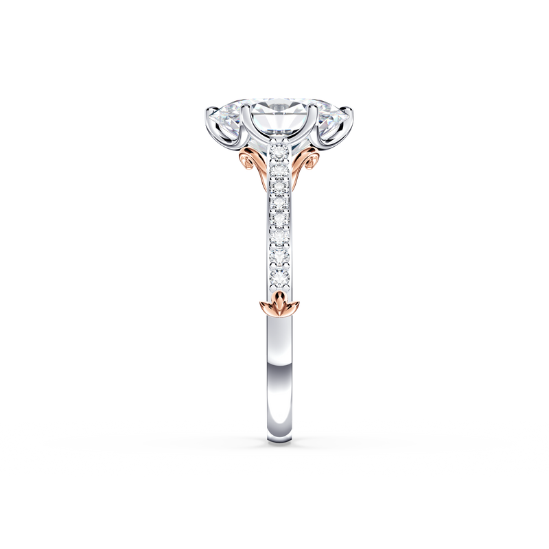 Queen of My Heart Oval Diamond Ring