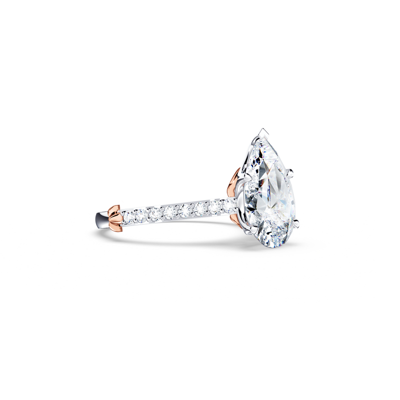 Queen of My Heart Pear Diamond Ring