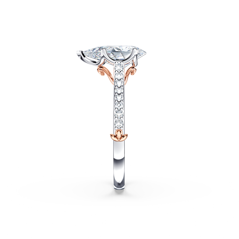 Queen of My Heart Pear Diamond Ring