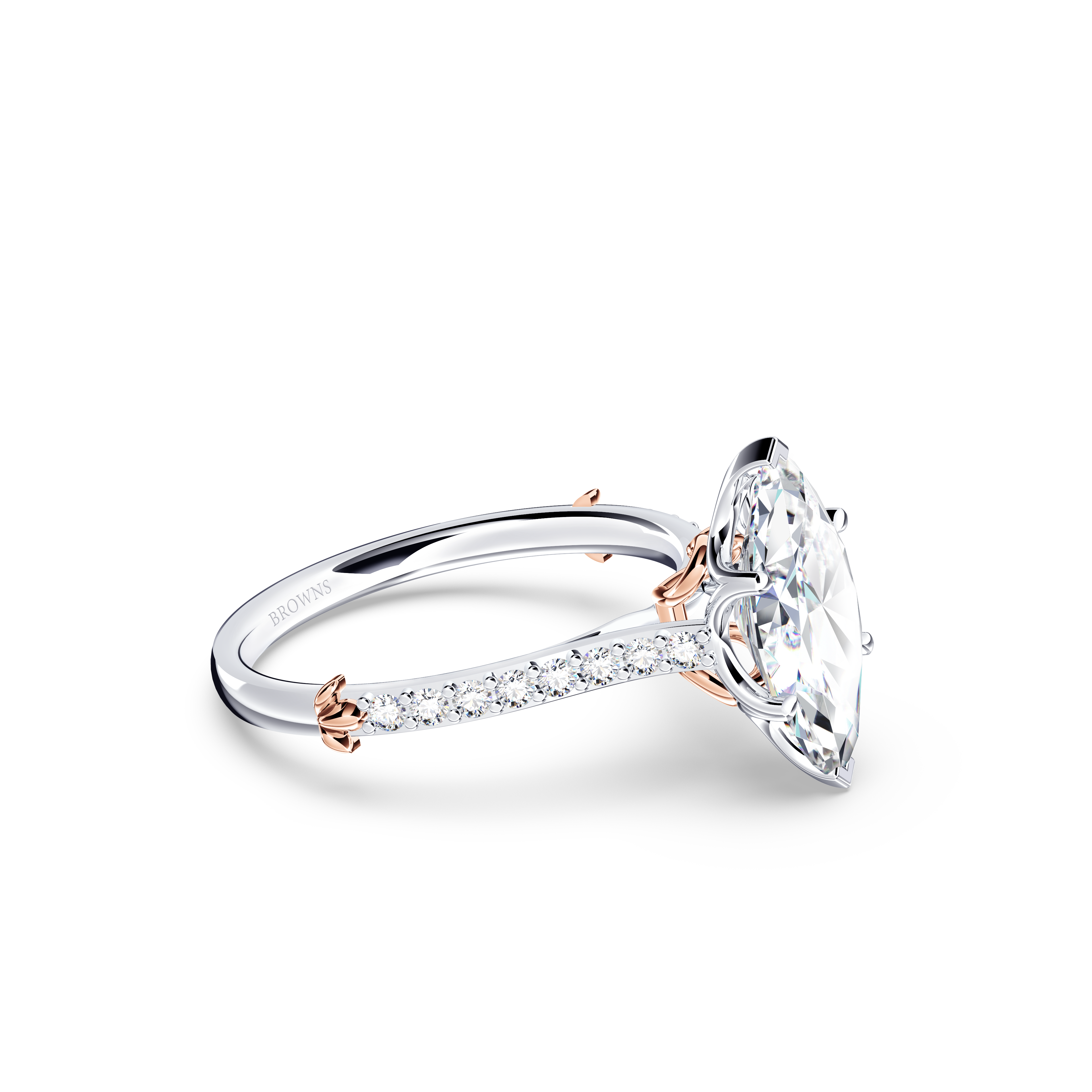 Queen of My Heart Marquise Diamond Ring