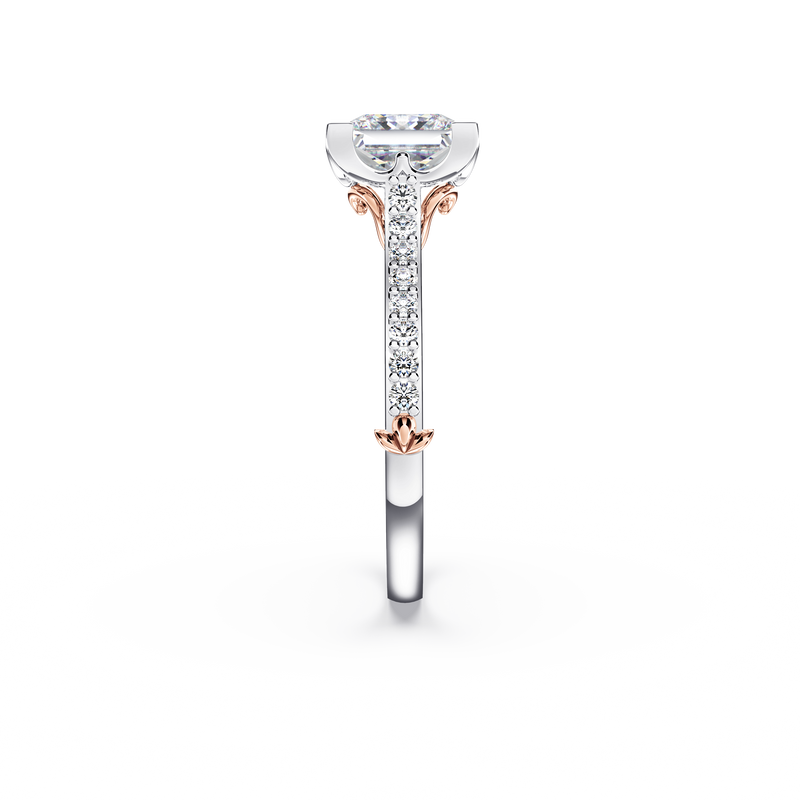 Queen of My Heart Princess Diamond Ring