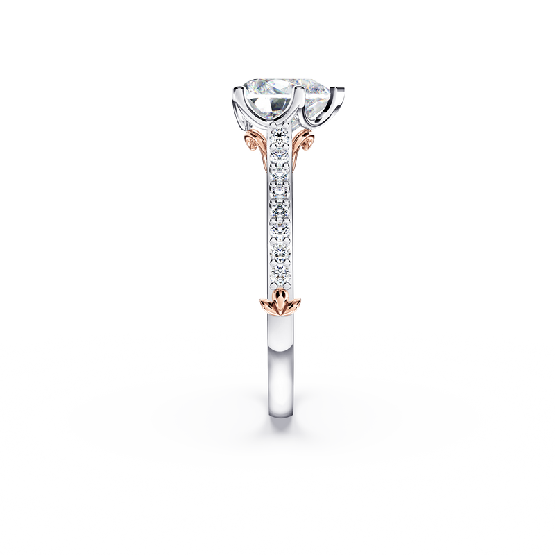 Queen of My Heart Heart Diamond Ring