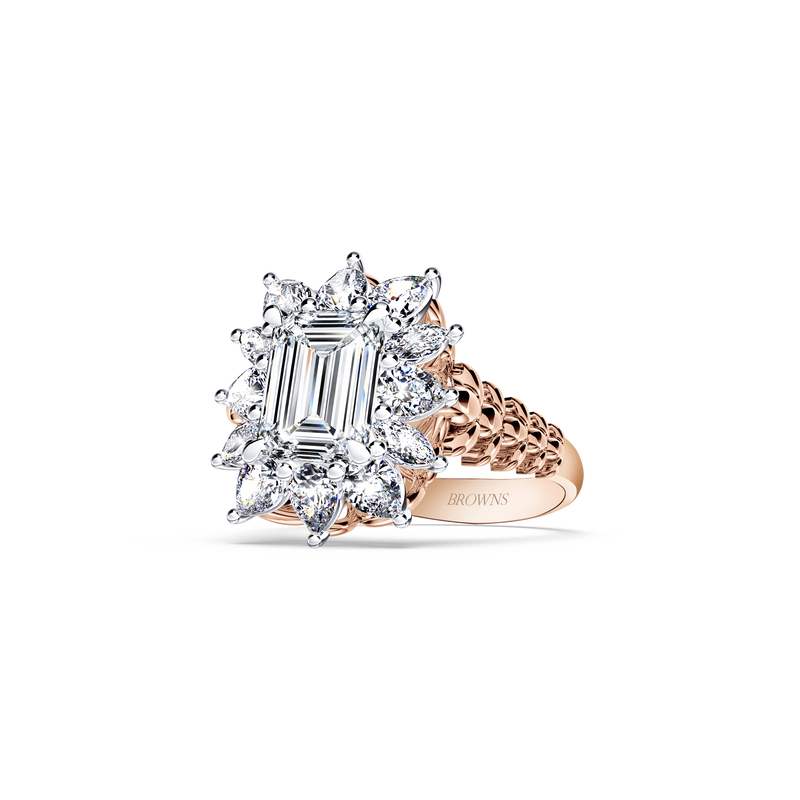 FIRE AND ICE DIAMOND RING