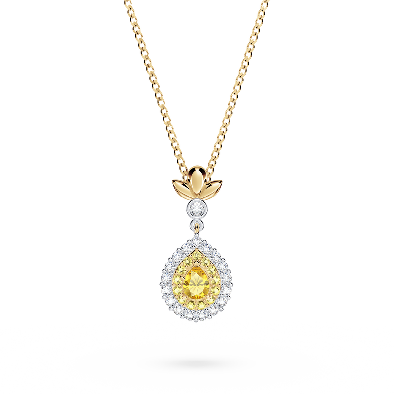 Original Angel Yellow Diamond Necklace