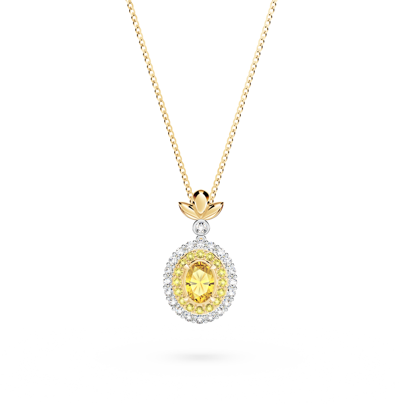Original Angel Yellow Diamond Necklace