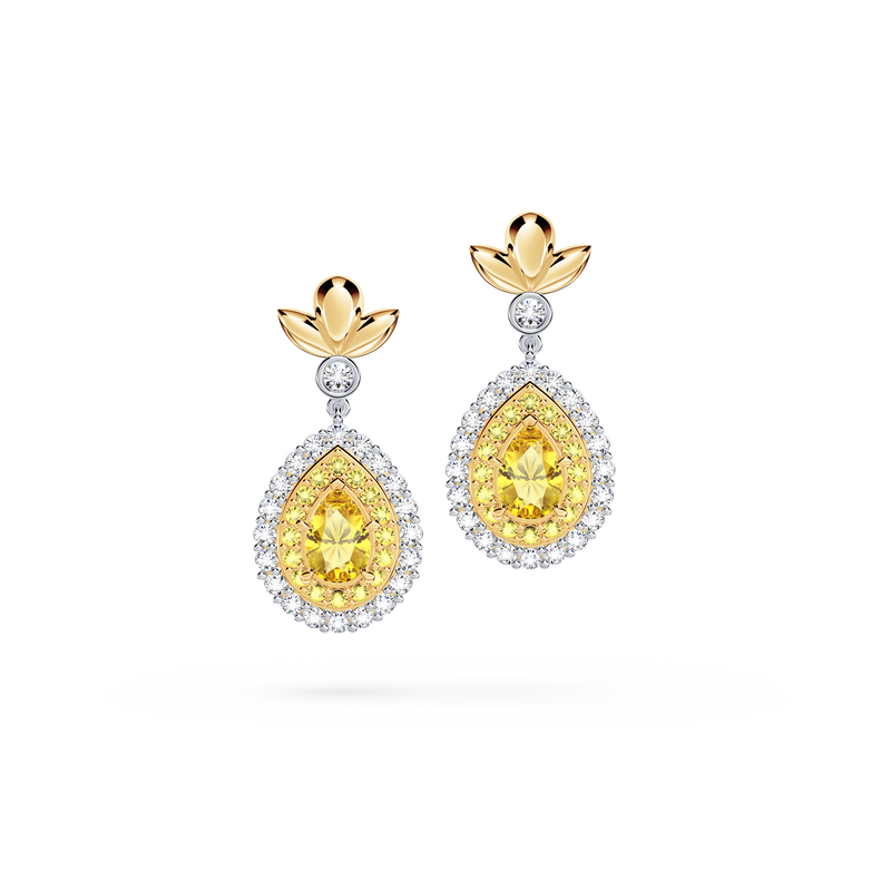 Original Angel Yellow Diamond Earrings