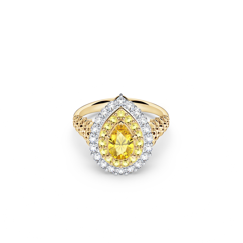 Original Angel Yellow Diamond Ring