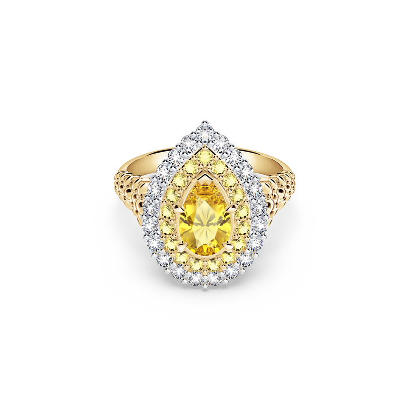 Original Angel Yellow Diamond Ring