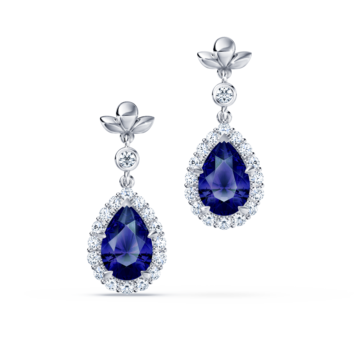 Original Angel Royal Tanzanite Earrings
