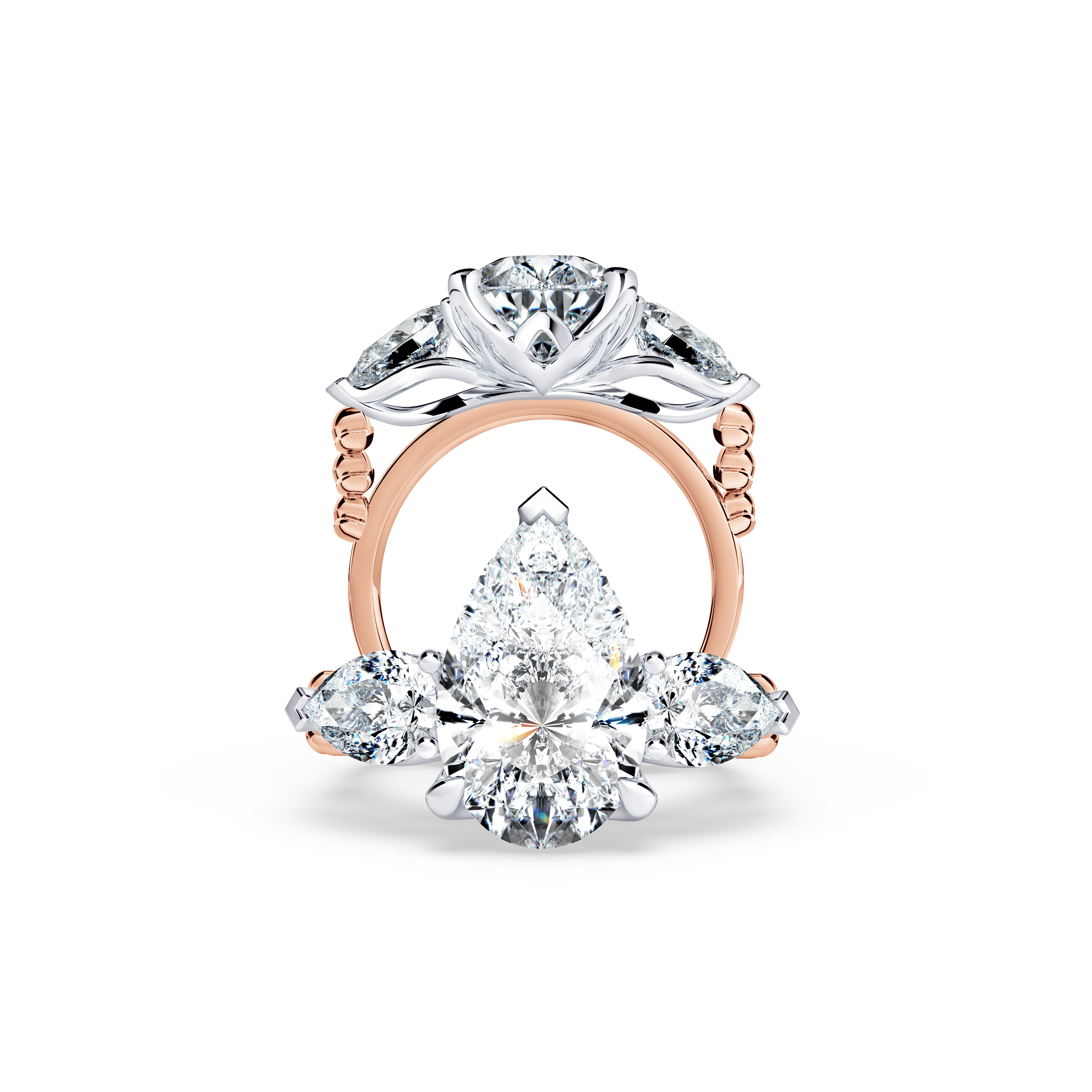 Today and Forever Pear Diamond Ring