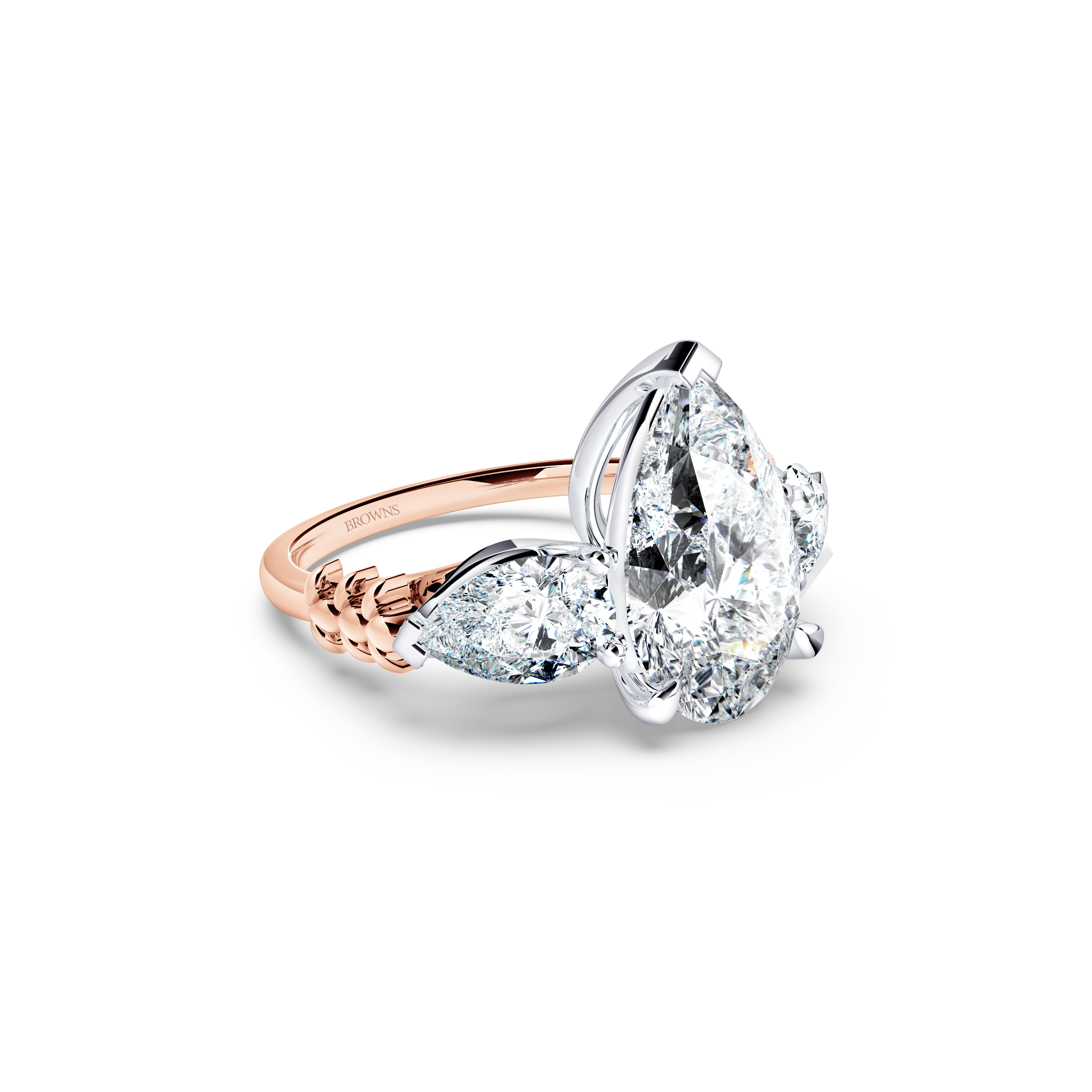 Today and Forever Pear Diamond Ring