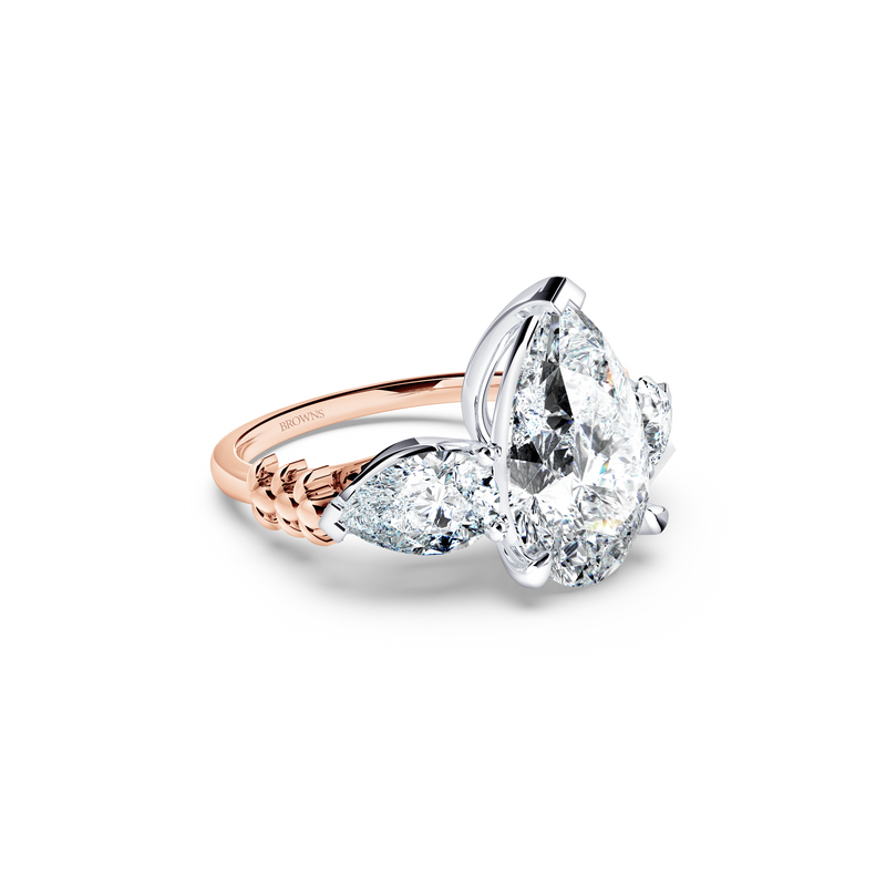 Today and Forever Pear Diamond Ring