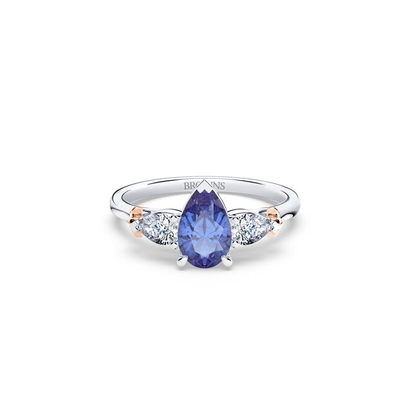 Today and Forever Royal Tanzanite and Diamond Ring