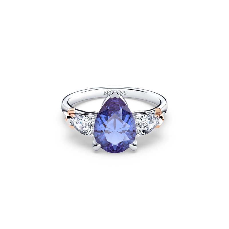 Today and Forever Royal Tanzanite and Diamond Ring