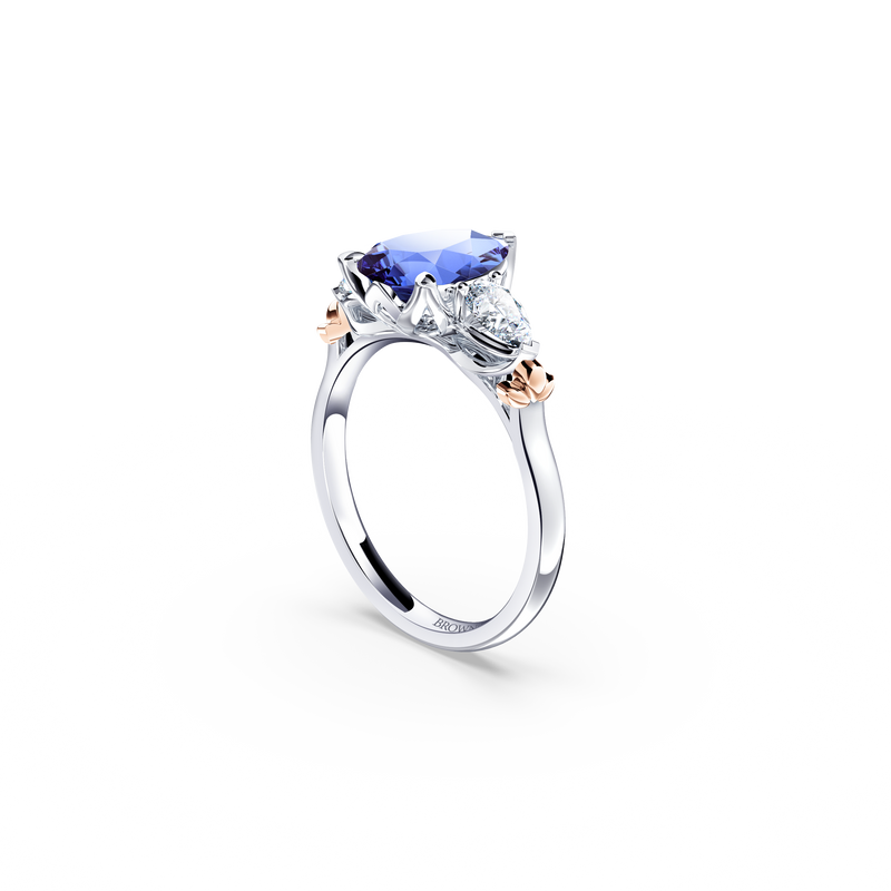 Today and Forever Royal Tanzanite and Diamond Ring